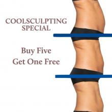 Buy 5 Coolsculpting Sessions, Get One Free