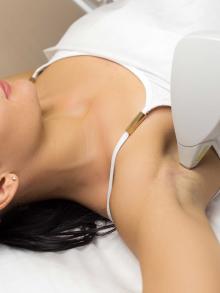 image of laser hair removal 